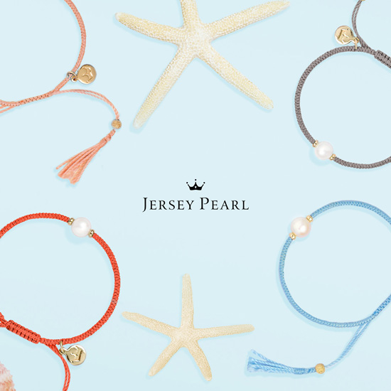 Jersey Pearl Cord Bracelets