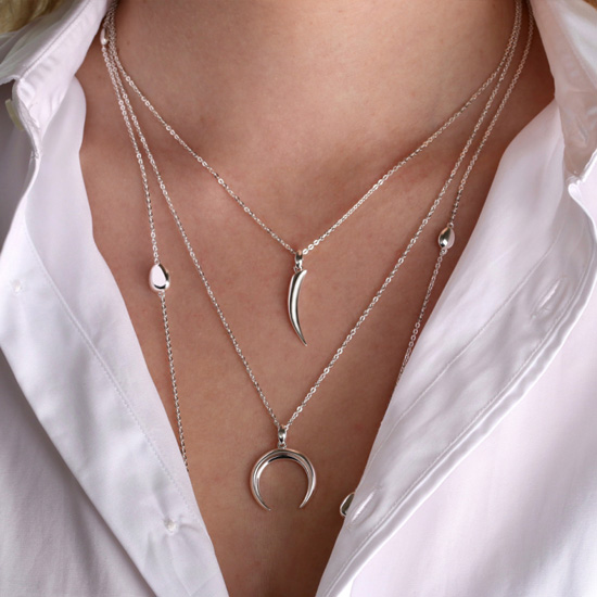 Kit Heath layered necklaces