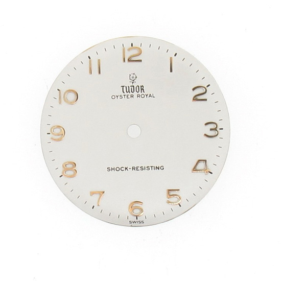 Tudor watch dial restored